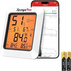 TempPro TempAir Bluetooth Hygrometer Thermometer for Greenhouse — product photo