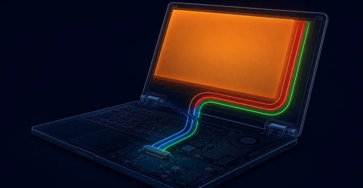 RGB color temperature concept showing missing blue channel producing orange tint